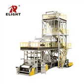 Stroj na vyfukovanie trojvrstvového filmu